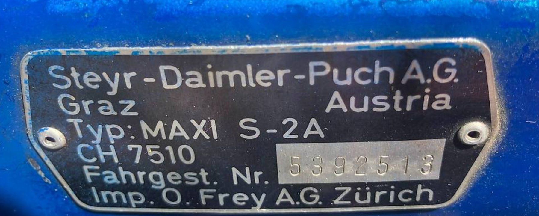 Puch Cyclomoteurs: Puch Maxi S bleu – D'occasion à Villeneuve FR par Dzozette 3
