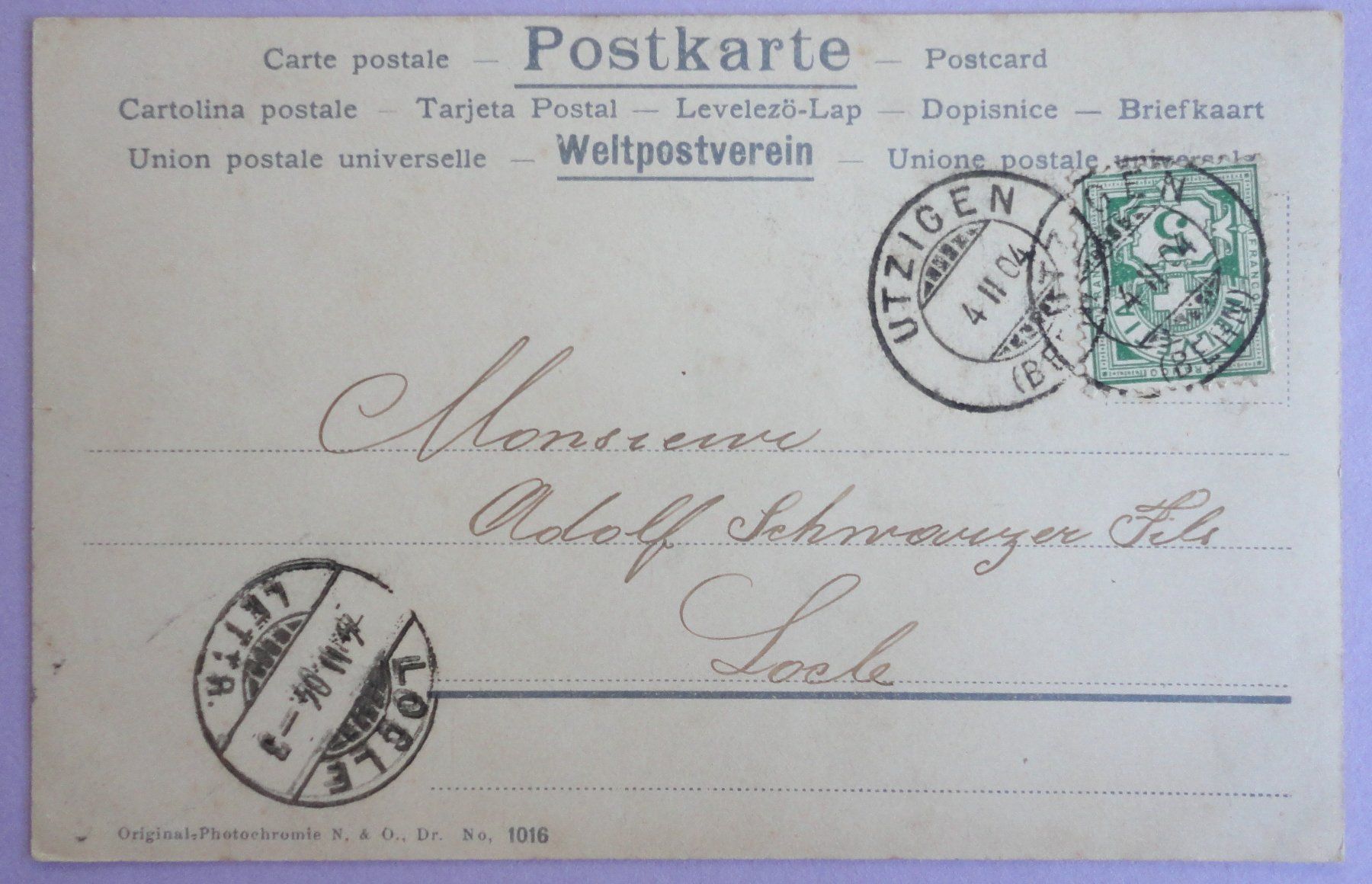 Cartoline postali: A la Campagne – Usato da Fétigny venduto da Billy2miny 1