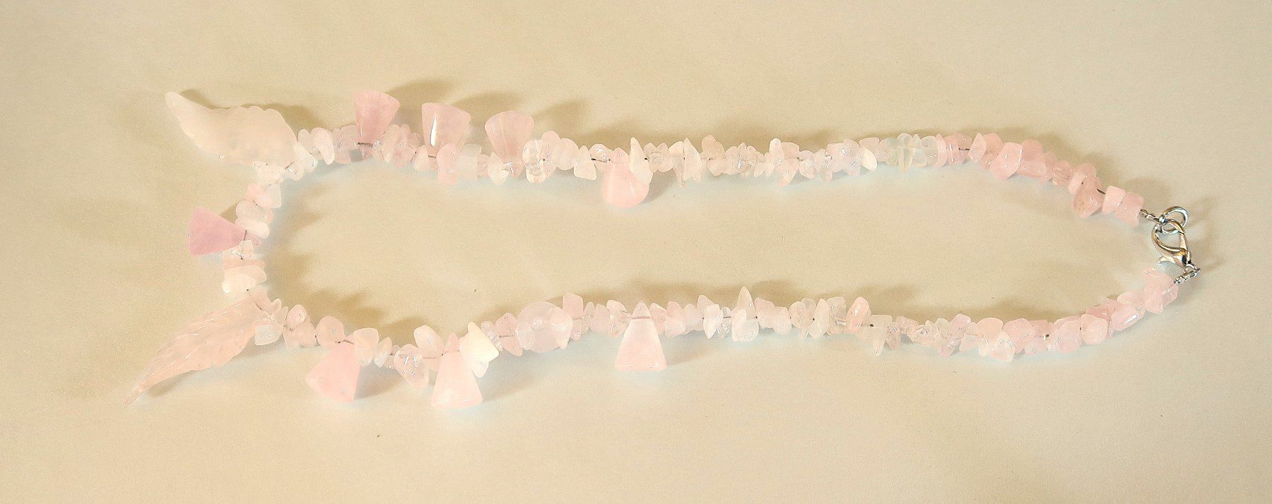 Catenine: Rosenquarperlenkette – Usato da Brittnau venduto da marlenestone 2