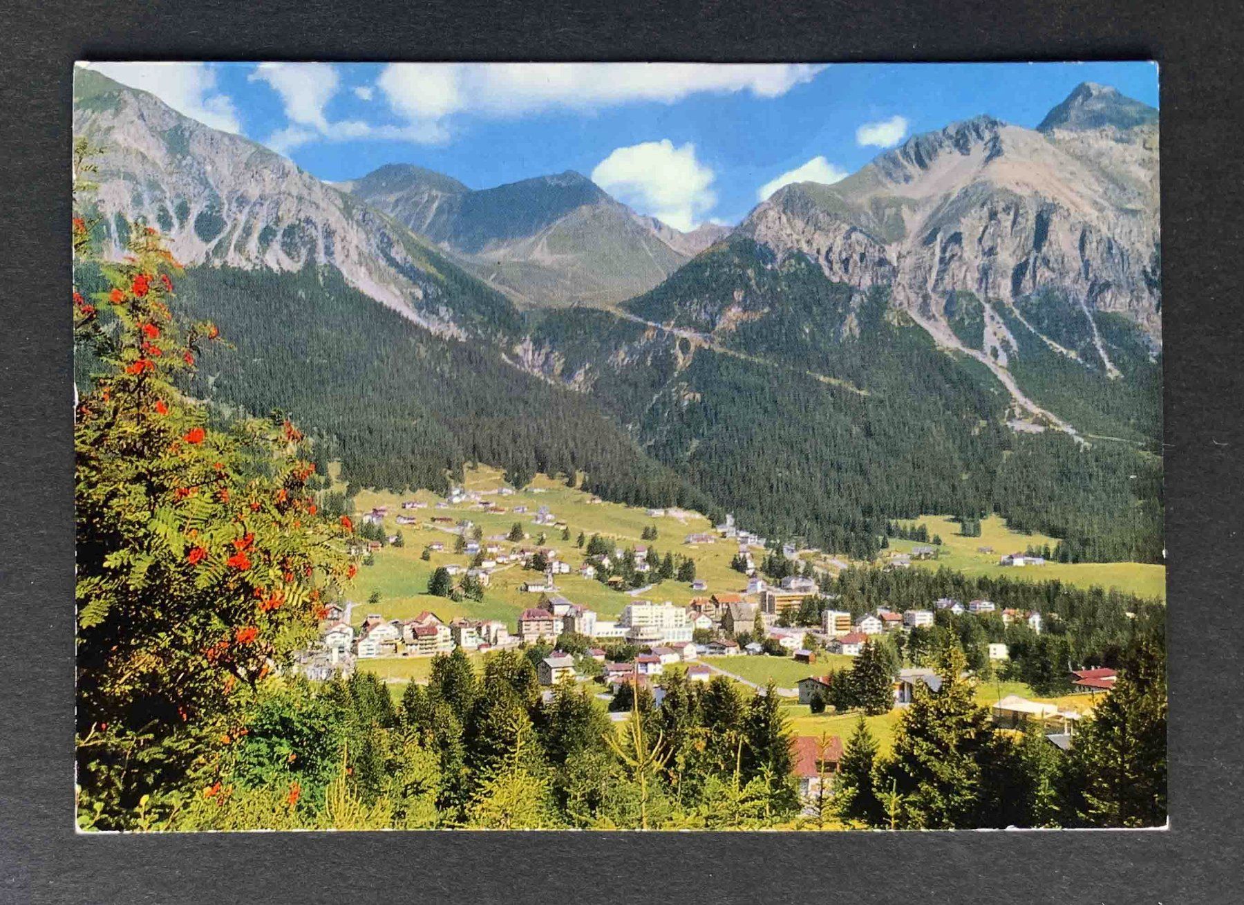 Cartes postales: AK Lenzerheide mit Lenzhorn – D'occasion à Goldau par artelier1