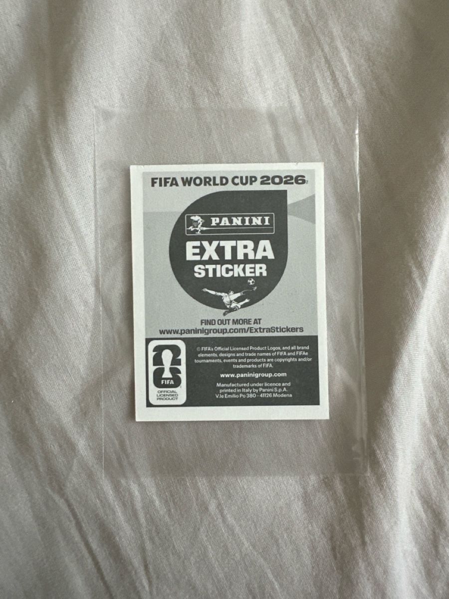 Panini Carte collezionabili: Extra Sticker Gold WM 26: Moises Caicedo – Nuovo e nell'imballaggio originale da Buchs ZH venduto da sah_gn89 1