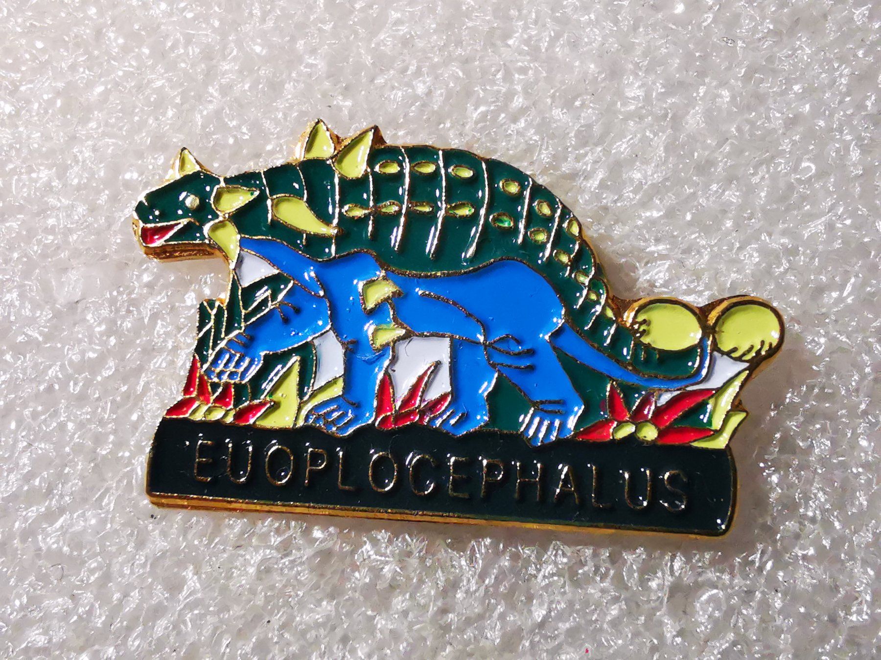Placchette & Badge: Ansteckpin 19: Dinosaurier – Usato da Oppligen venduto da Pin-Fall-Shop