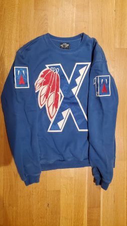 10Deep Sweatshirt Grösse L blau Chieftains Hockey