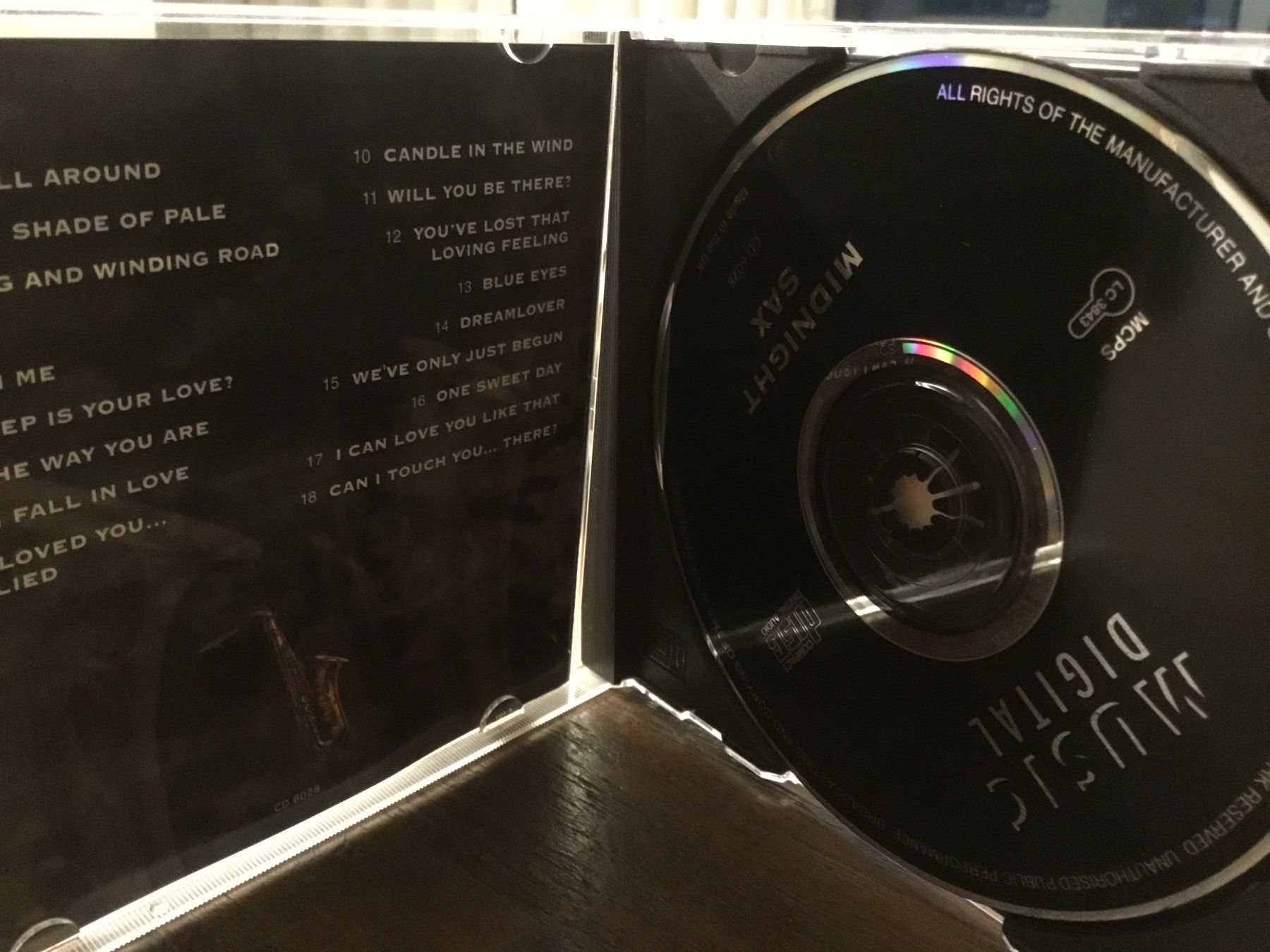 CD: Midnight SAX – Usato da Thierachern venduto da sweden08 2