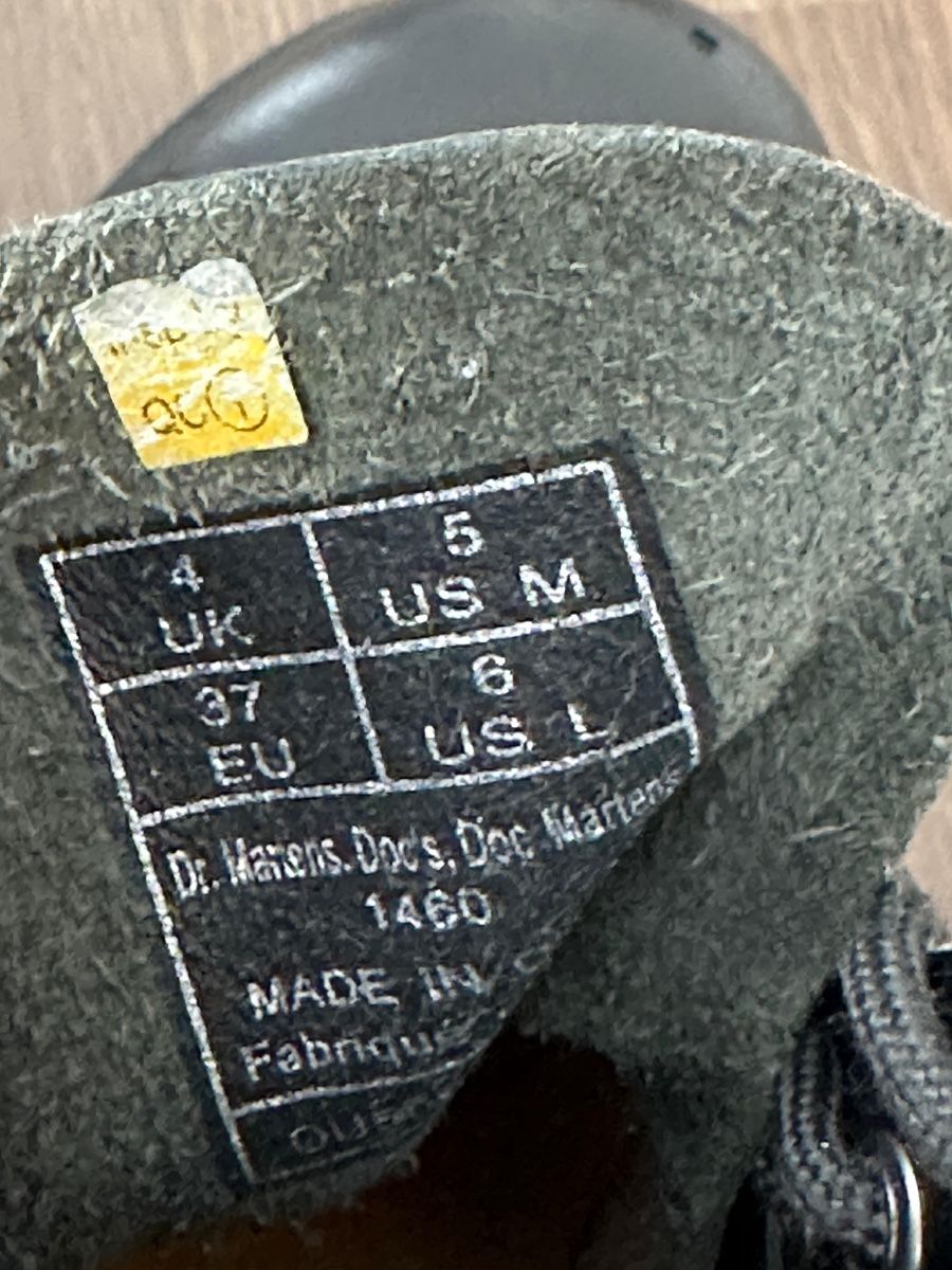 Dr. Martens Scarpe da uomo: Dr. Martens 1460 Smooth Leder Boots, Grösse 37 – Usato da Mörschwil venduto da ReLuxeAtelier 6