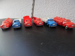 Alte Lego Autos aus den 60ziger  ESSO / Feuerwehr / Kipper