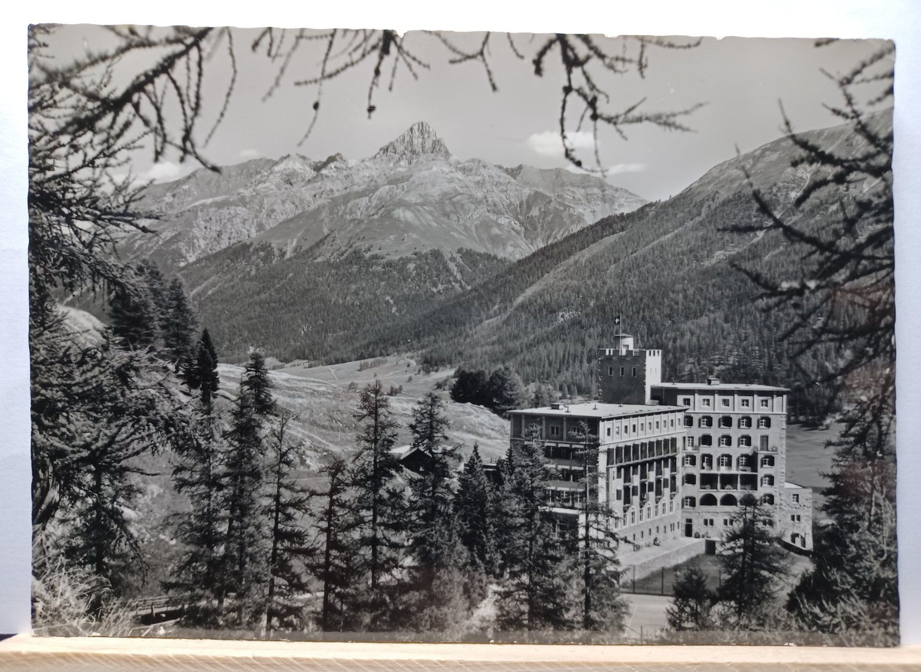 Ansichtskarten: No.29-738, Hotel Castell Zuoz – Gebraucht aus Aarau Rohr von mgvw
