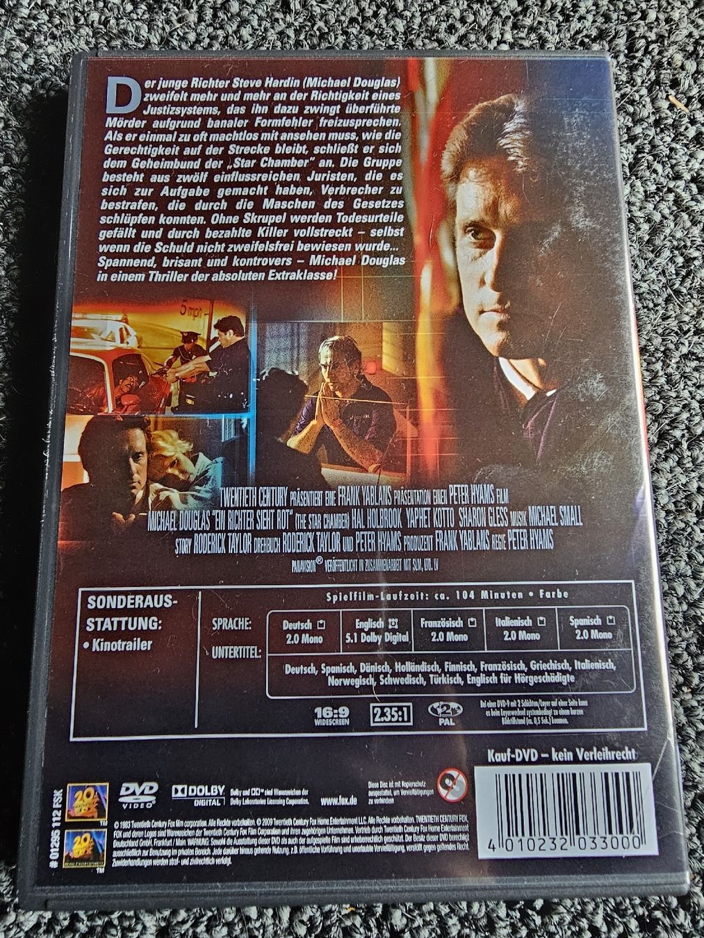 Alle DVDs: DVD Ein Richter Sieht Rot (22246) – Gebraucht aus Ruswil von jan_bxl5 1