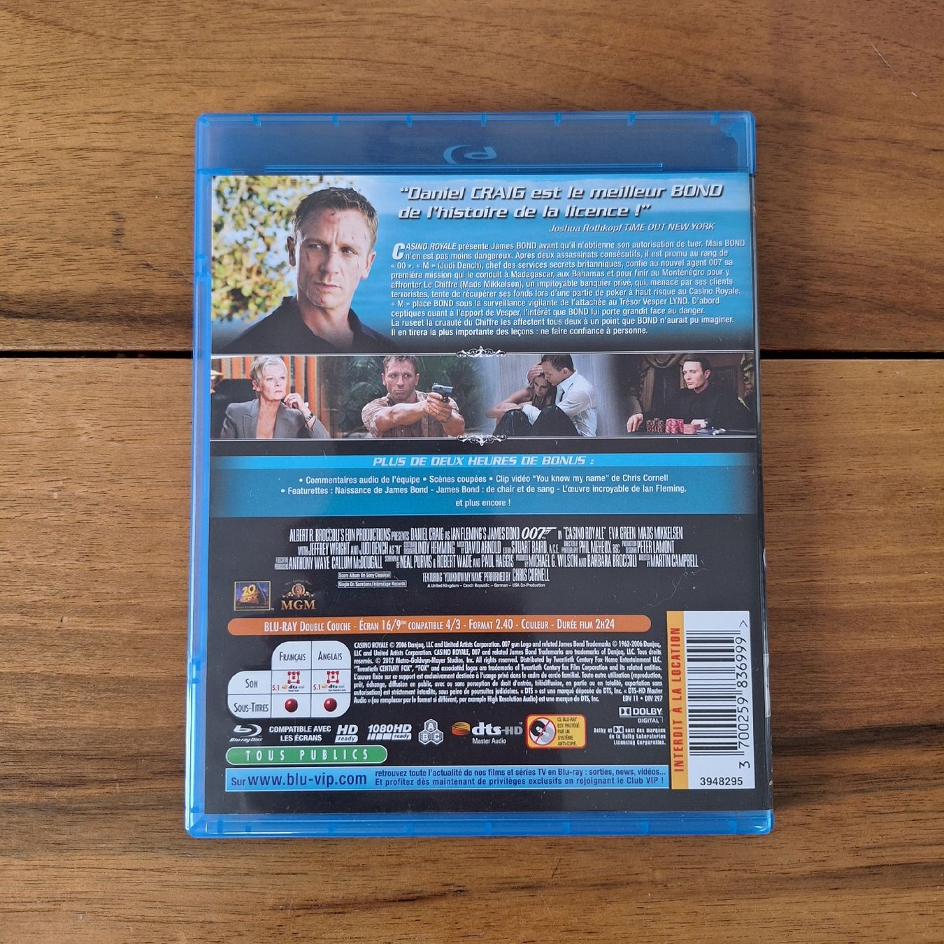 Tutti i DVDs: Casino Royale 007 - Bluray – Usato da Porrentruy venduto da Ikoss 1