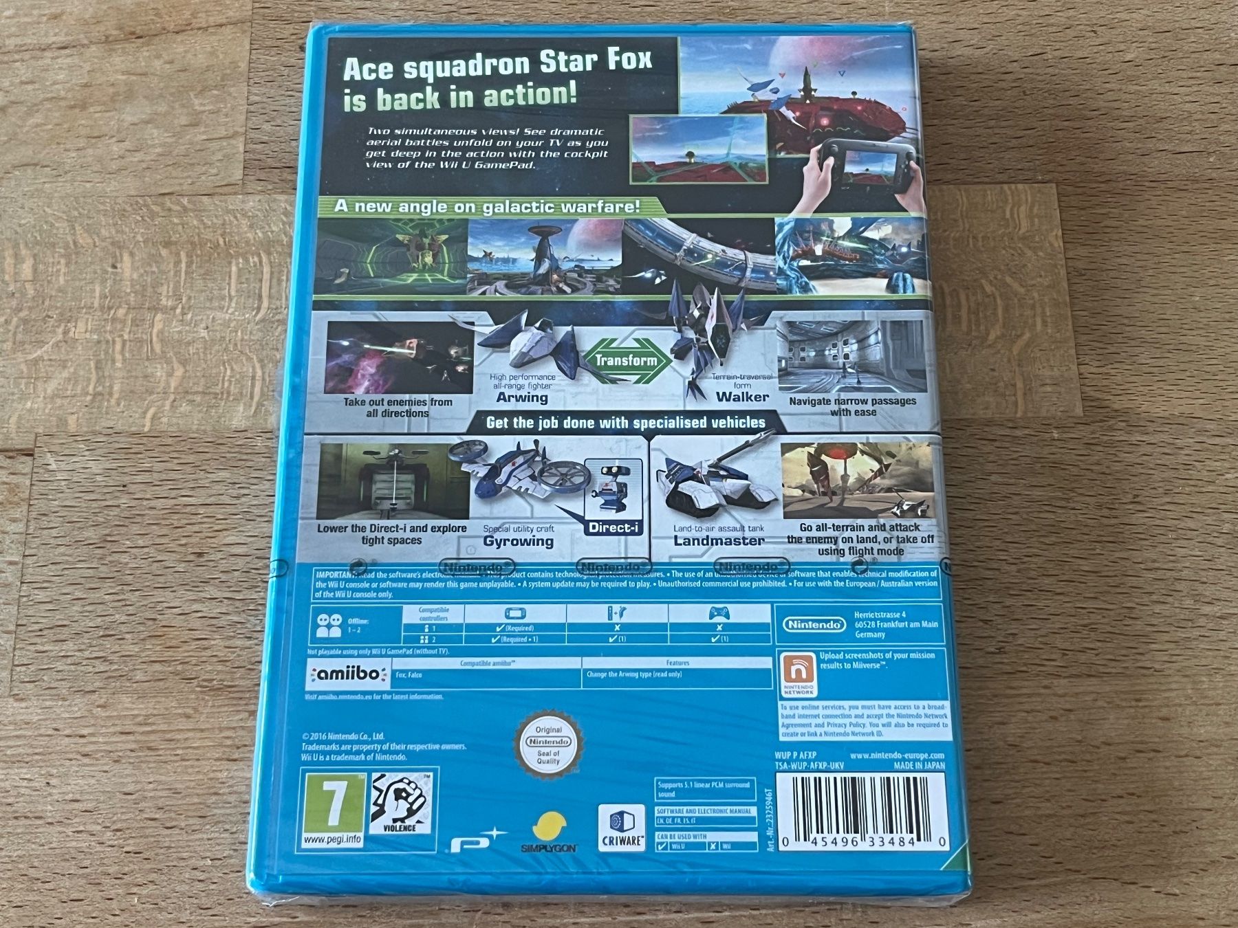 Nintendo Giochi: Starfox Zero, Nintendo Wii U, neu versiegelt – Nuovo e nell'imballaggio originale da Thalwil venduto da ranx 1