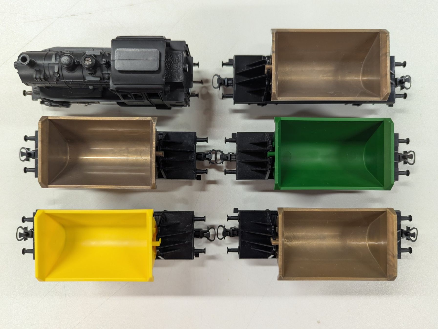 Märklin Modelleisenbahnen: Train bennes Basculantes Märklin. – Gebraucht aus montcherand von Niollu 4