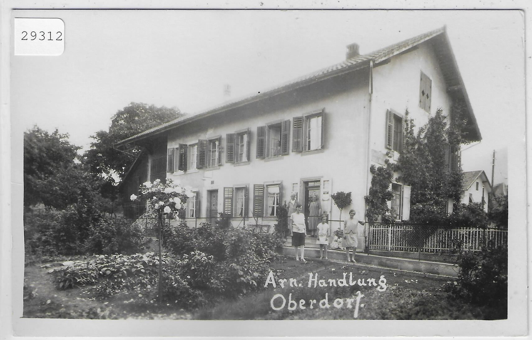 Cartoline postali: Oberdorf SO - Handlung J. Arn – Usato da Ettingen venduto da Kartenplanet