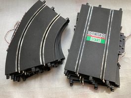 Rennbahn Schienen Set mit Start Ziel Element