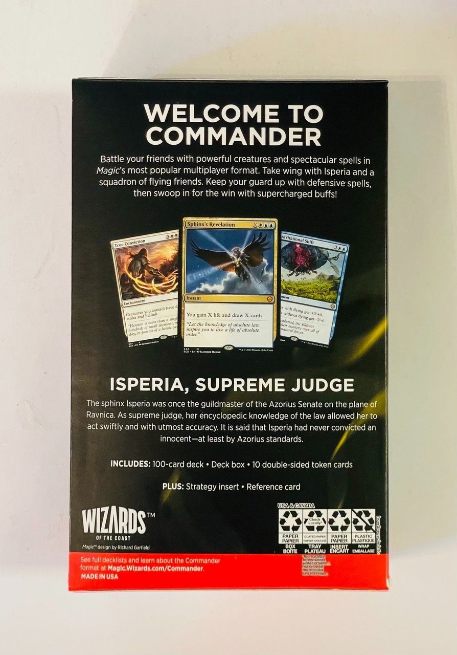 Magic The Gathering Carte collezionabili: Magic the Gathering First Flight Starter Commander Deck OVP – Nuovo (secondo la descrizione) da Duggingen venduto da nad_6yzh 1