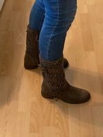 Leder Stiefel Gr. 37