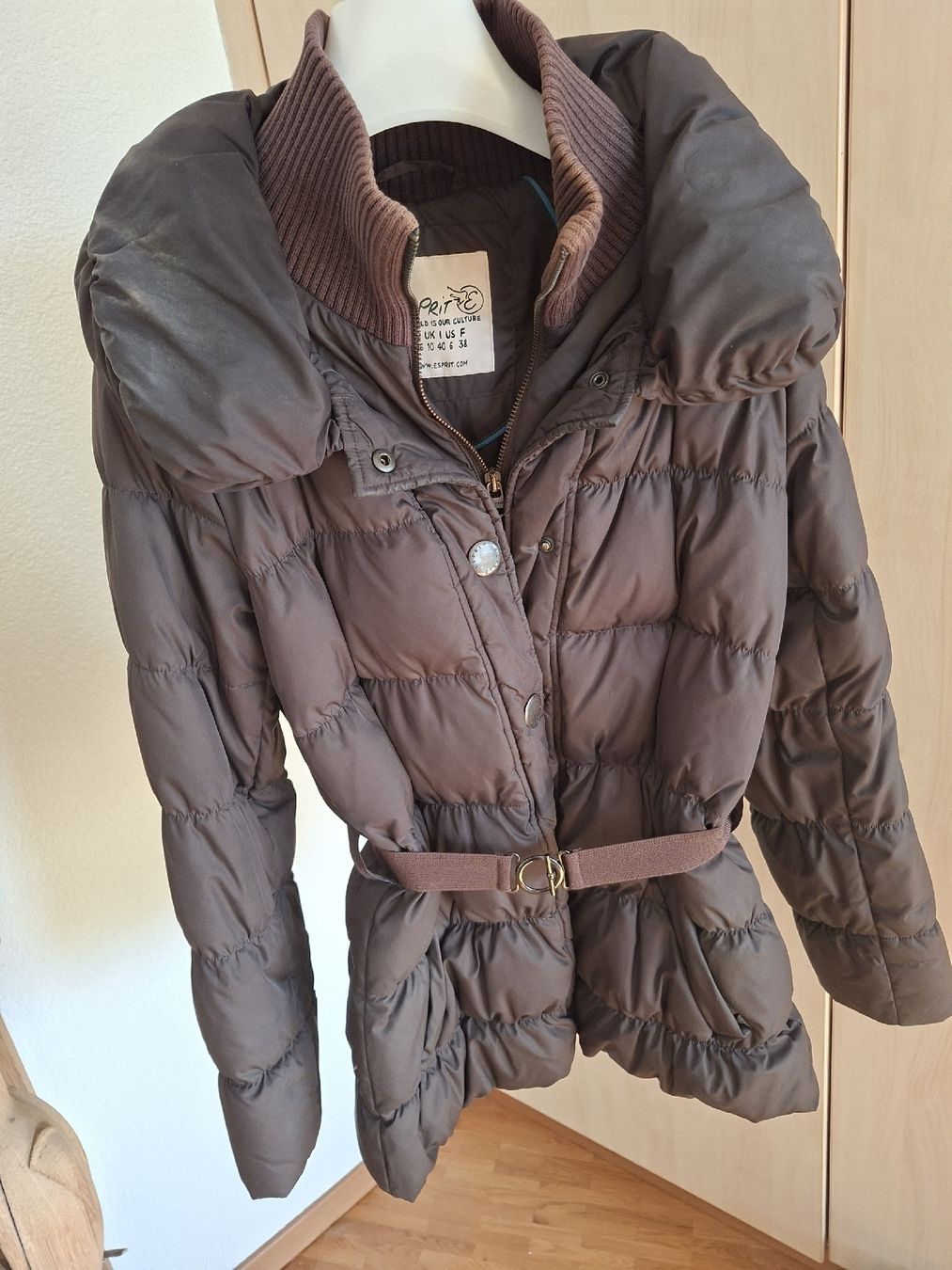 Esprit Mäntel: doudoudoune brune esprit 36 – Neu (gemäss Beschreibung) aus Chardonne von hel_h5k2 1