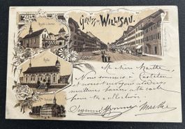 Gruss aus Willisau Litho