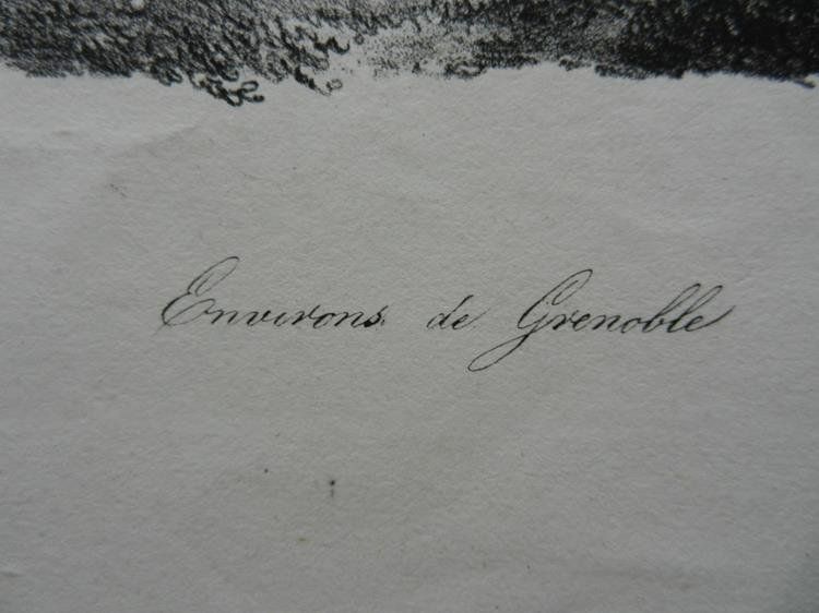 Gravures: Environs de Grenoble – D'occasion à Risch par Antikfee 2
