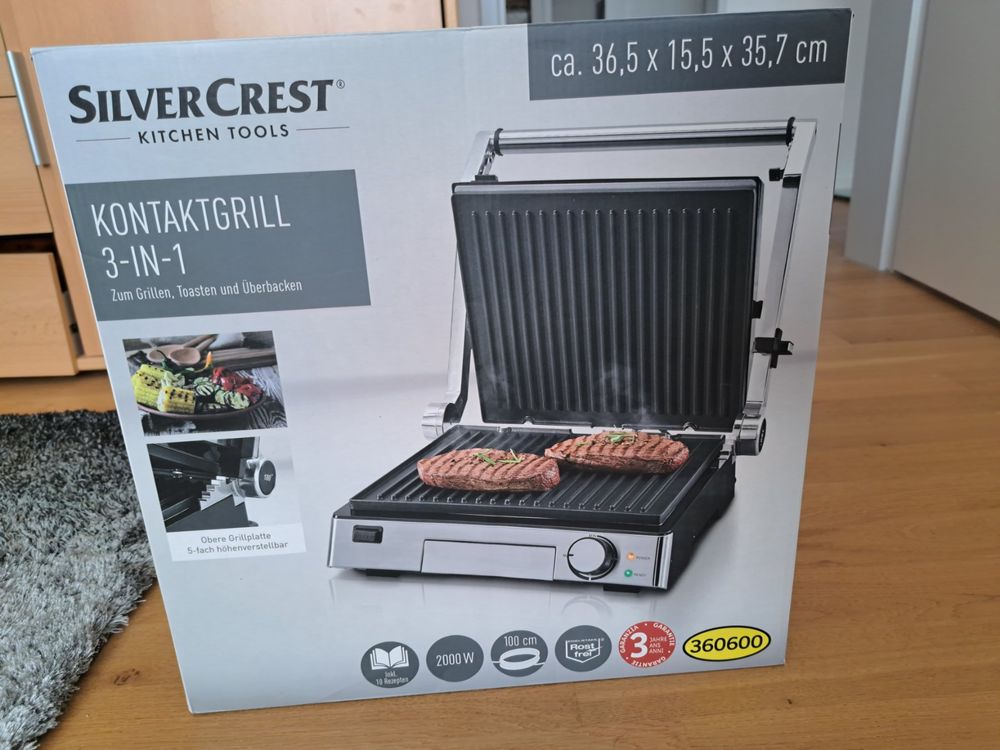 Kontaktgrill silvercrest 2024