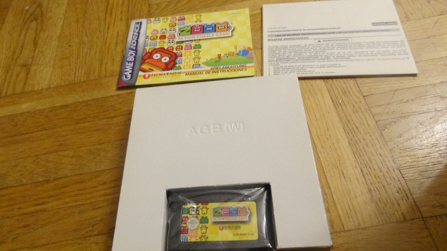 Nintendo Giochi: ZOOO - ACTION PUZZLE GAME GAMEBOY ADVANCE GBA – Usato da Olten venduto da Disc-Ausverkauf 2