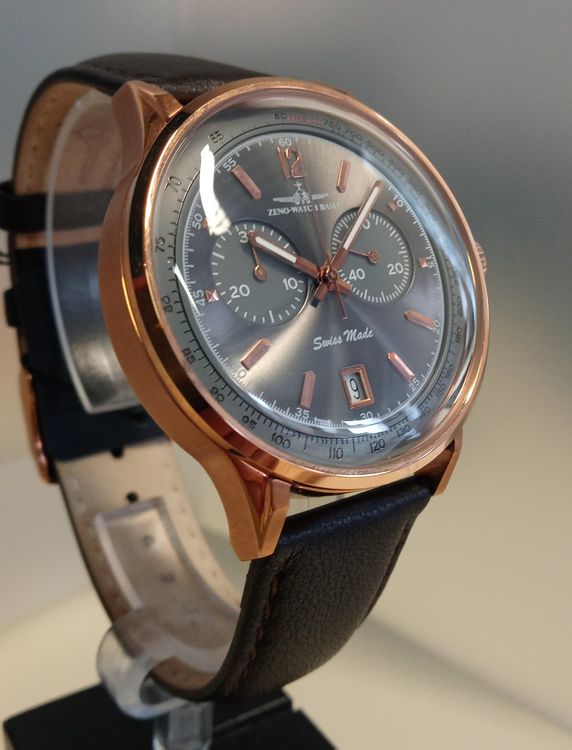 Zeno Orologi: ZENO Herrenchrono - Luc Tachymeter – Nuovo e nell'imballaggio originale da Lyss venduto da liquidpalladium 1