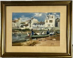 Ezequiel Torroella i Mató (1921–1998) Aquarell