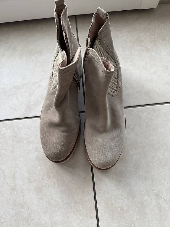 Damenschuhe: Gabor Leder Halbstiefel (Wildleder) – Gebraucht aus Arth von Hannymoon68