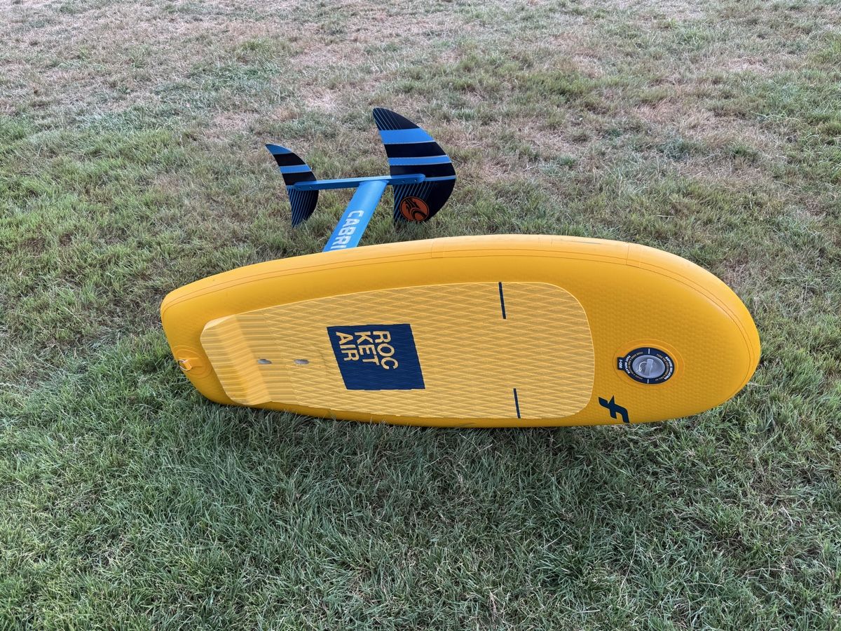 Aquilone: FOne Rocket Board mit Cabrinha Kitesurf Foil – Usato da Beckenried venduto da KusiValli 2