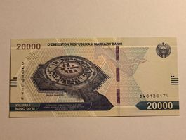 USBEKISTAN - 20'000 Sum 2021 UNC (DW0136174)