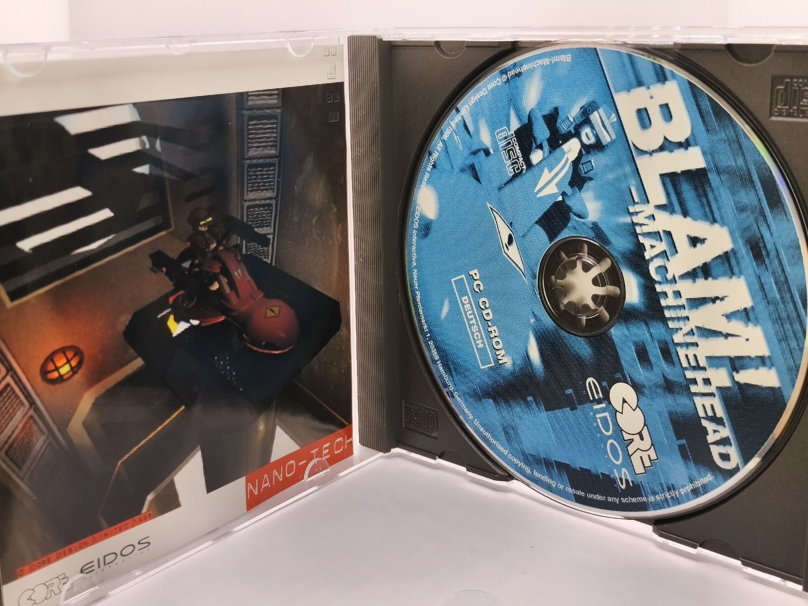 Giochi: CD-ROM PC Blam! Machinehead, jeu complet en bon état – Usato da Conthey venduto da Th3gr4yf0x 2