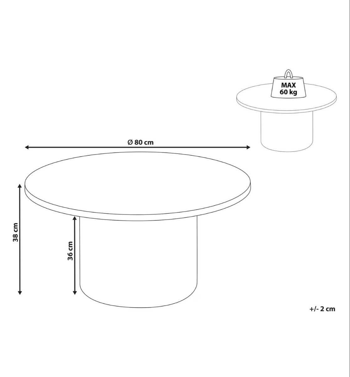 Tavoli: Moderner Travertinoptik Couchtisch - Zeitloses Design! – Nuovo e nell'imballaggio originale da Tagelswangen venduto da Ramajlaura 2
