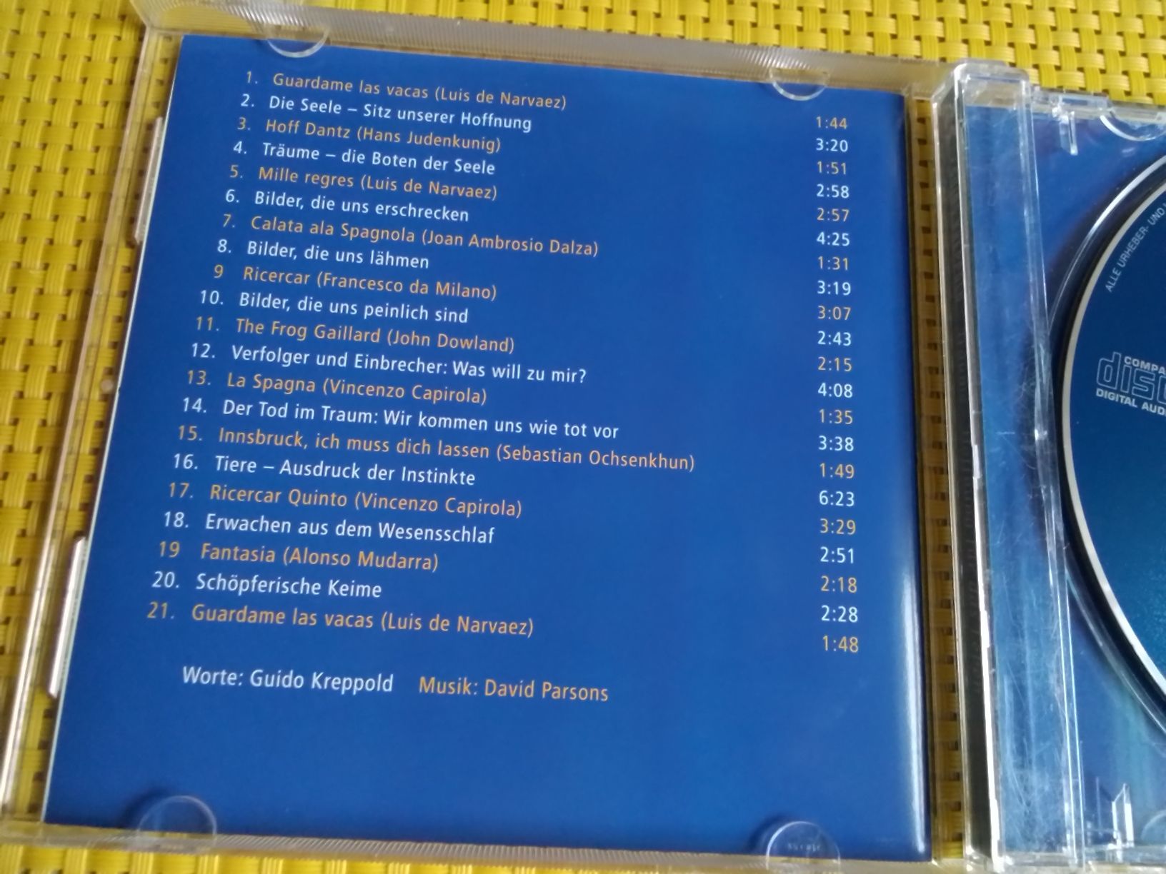 Audiolibri: CD - Träume  - Hoffnung für das Leben – Usato da Rebstein venduto da Buchsi03 1