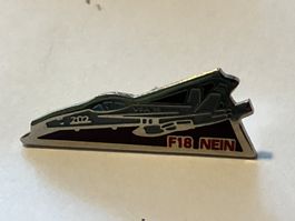 1 Pin F18 Nein Kampfflugzeug