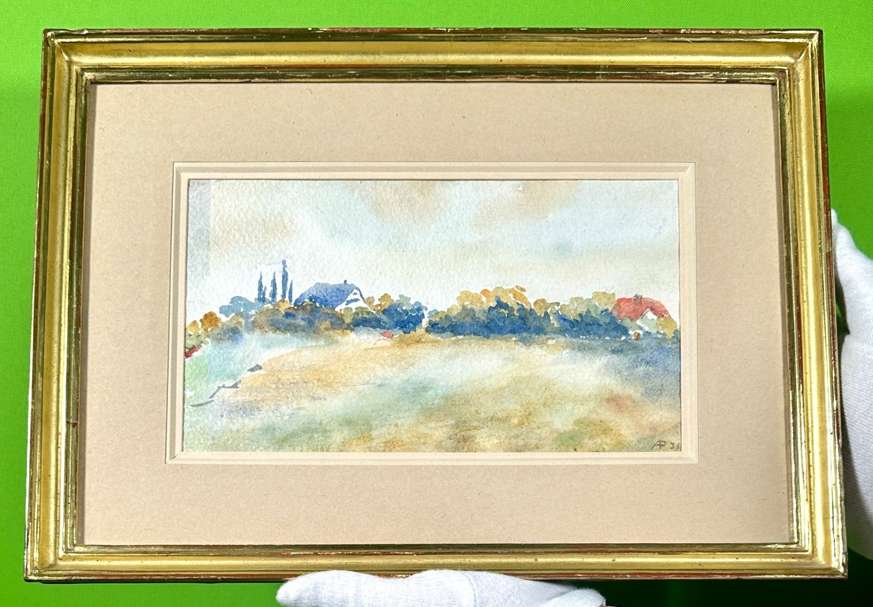 Dipinti: Albert Pfister Aquarell – Usato da Horgen venduto da eli_9xdn