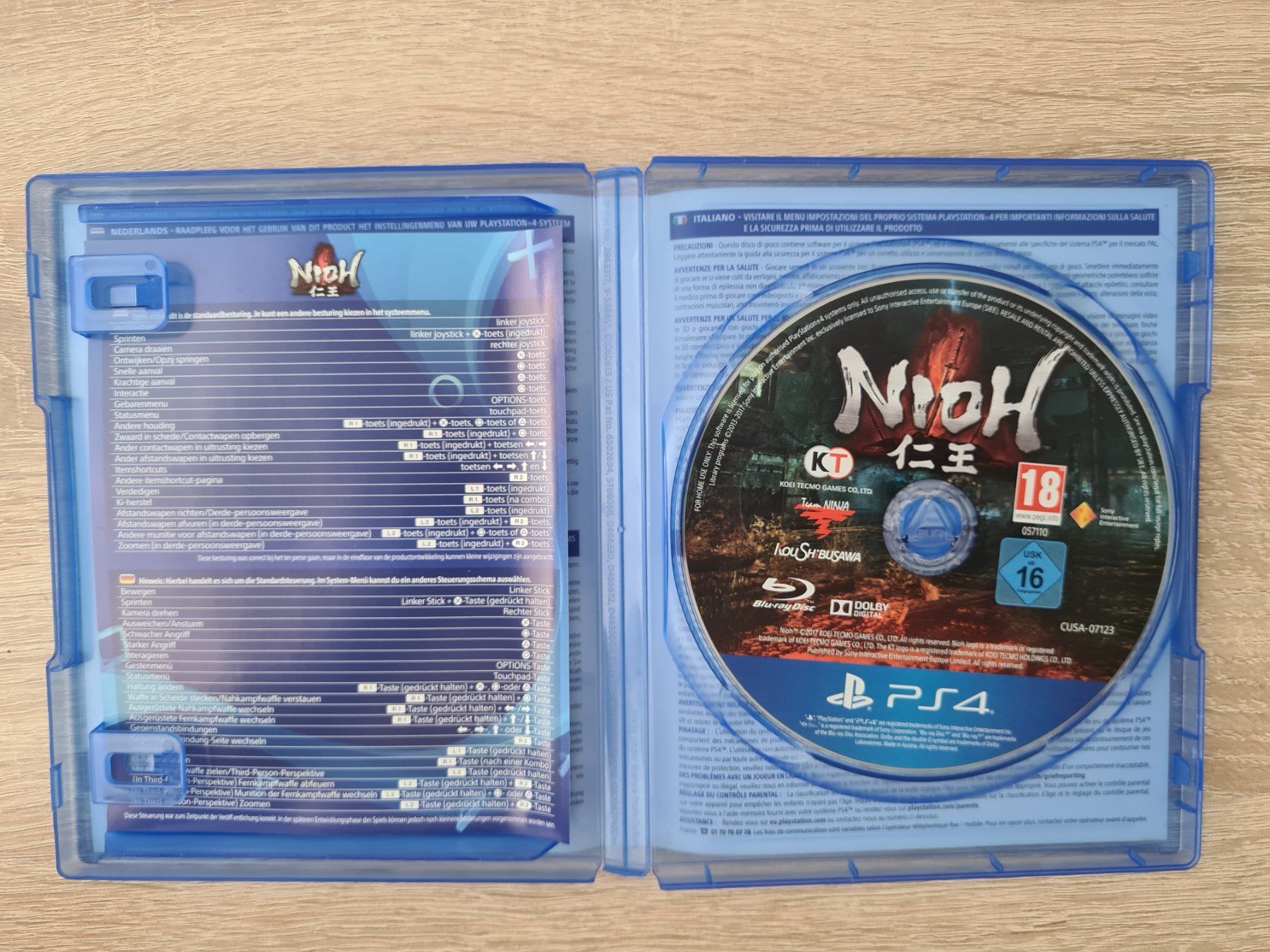 Giochi: Nioh (Multilanguage Cover) - PS4 – Usato da Carouge GE venduto da Gasco 2