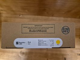 Bambu Lab PLA Yellow Refill ohne Spule