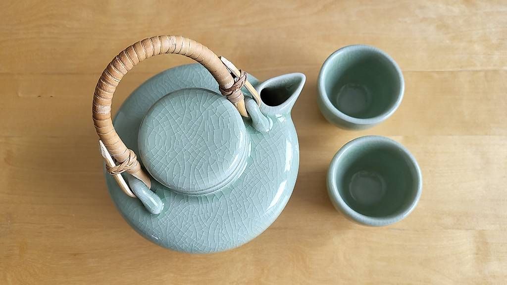 Set di piatti: Asiatische Tee Set aus Keramik – Usato da Hedingen venduto da Seikai 3