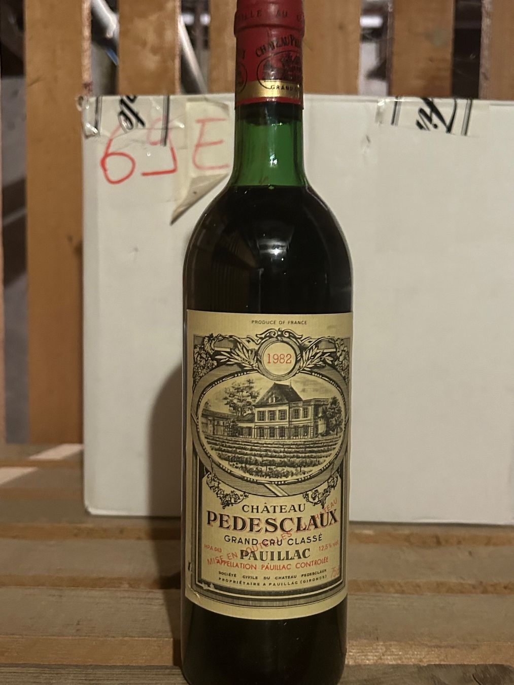 Vino: Château Pedesclaux 1982 Pauillac – Nuovo (secondo la descrizione) da Roche VD venduto da avediscipule