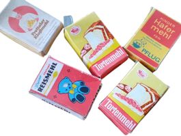Kaufmannsladen Verpackungen Bäckerei Mehlsorten DDR