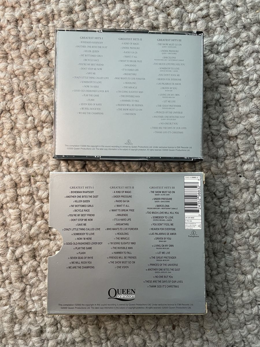 CD: 3CD Queen — Greatest Hits 1/2/3 – Usato da Reinach AG venduto da trigger7811 5