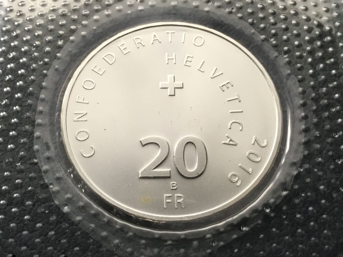 Alle Münzen: 20 Franken Silbermünze GOTTHARD 2016 Stgl – Neu und originalverpackt aus St. Margrethen SG von alfapeugeot10 1