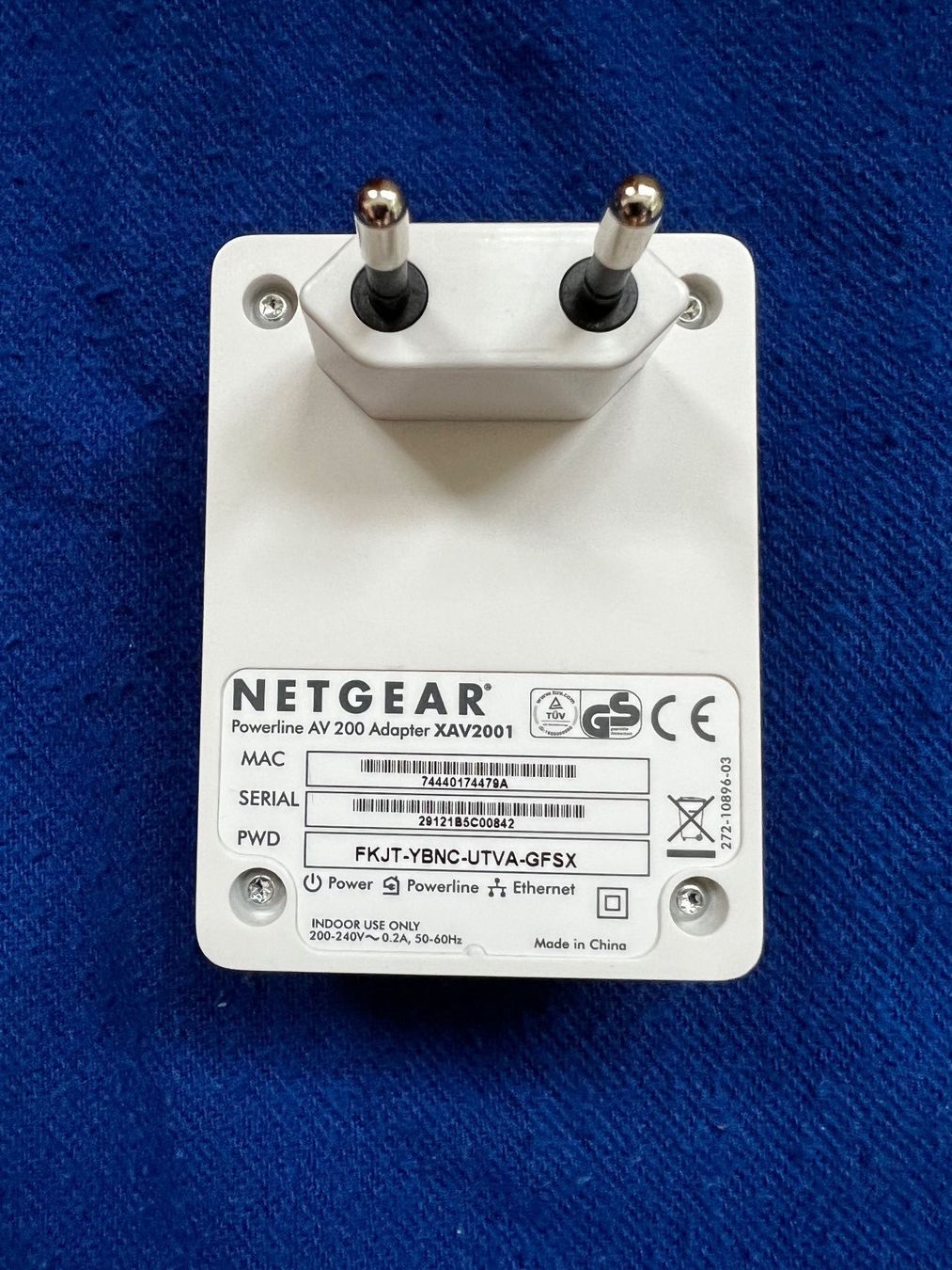 Unità & Adattatore: Netgear Powerline AV 200 Ultra Adapter – Usato da Muttenz venduto da Flyaway747 1