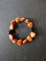 Herz Armband aus Goldfluss