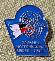 O849 - Pin 20 Jahre Notfunkcorps Basel / Baselland