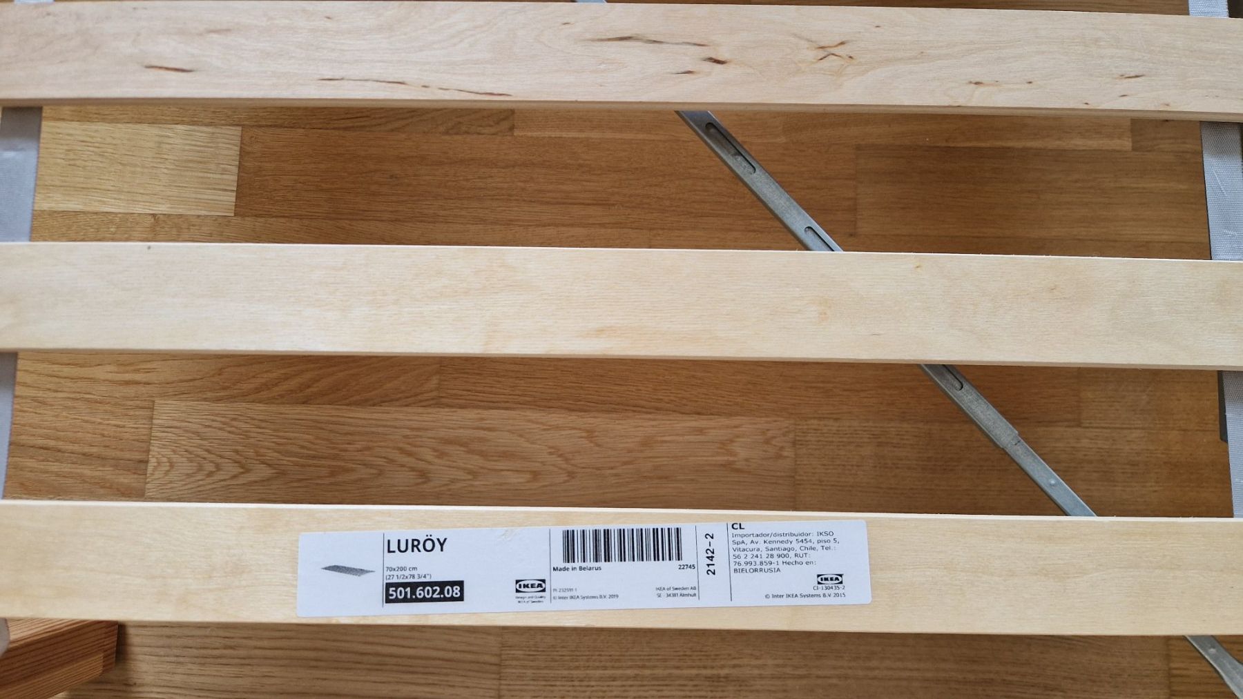 Ikea Letti: IKEA TRAVA Bettgestell 140x200cm – Usato da Liestal venduto da koe_x6fb 4