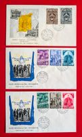 VATIKAN INT. JAHR DER FLÜCHTLINGE SYNODE ROM FDC 1960