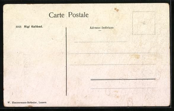Cartes postales: Rigi Kaltbad, Ortsansicht mit Blick übe – D'occasion à Berlin par bartko-reher 1
