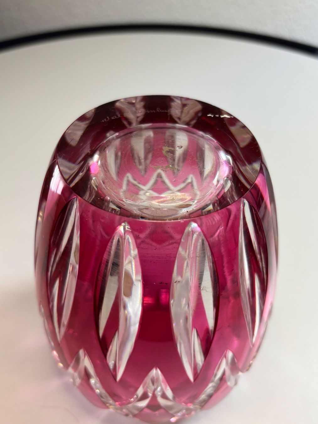 Vasi & Recipienti: Glas Vase Val Saint Lambert Kristallglas – Usato da Plasselb venduto da Mike760 2