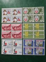 N° 395 - 400  4 block  ET gestempelt