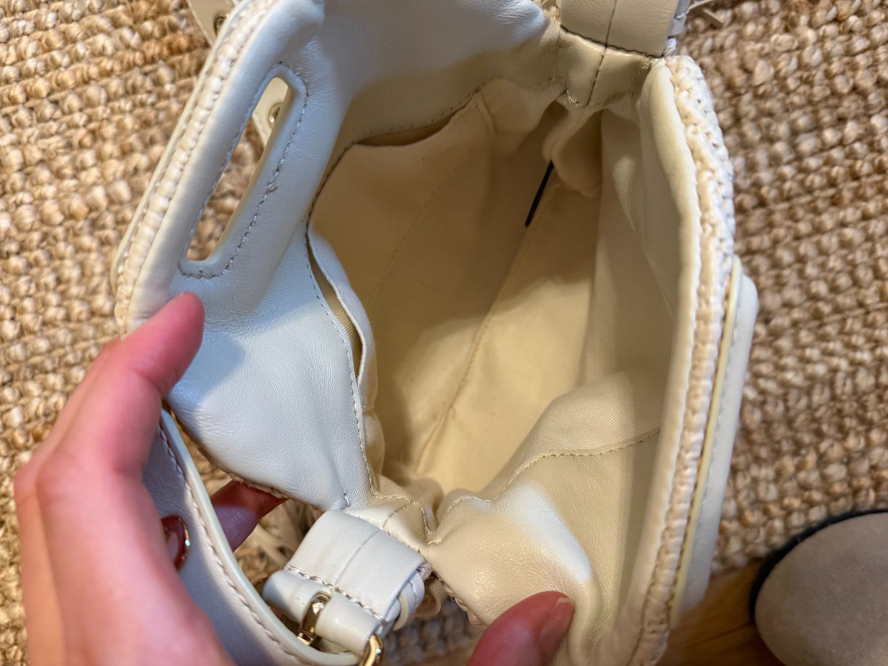 Maje Sacs femmes: Maje Miss M Mini Bag Raffia – D'occasion à Arosa par MissGipsy 7